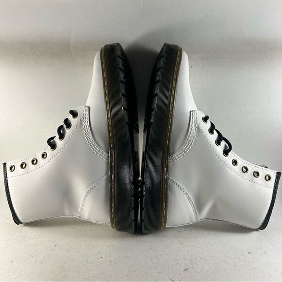 Dr. Martens Zavala Women’s Leather Lace Up Ankle Boots White Size 7 - Picture 6 of 8